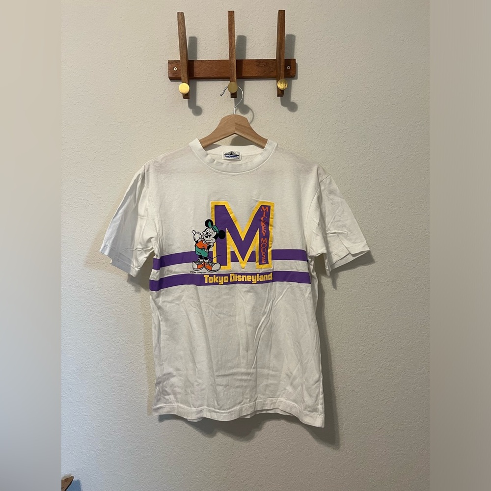 RARE! Tokyo Disneyland Park Merch Mickey Mouse Tshirt